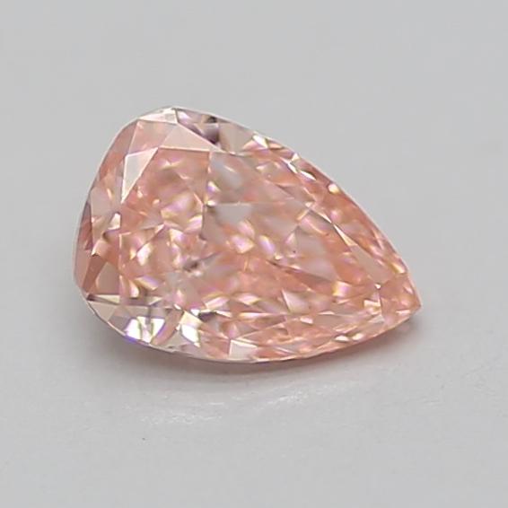 0.75 Ct. Fancy Vivid Pink Pear Lab Grown Diamond