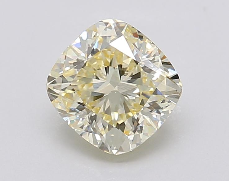 1.54 Ct. Fancy Yellow Cushion Lab Grown Diamond