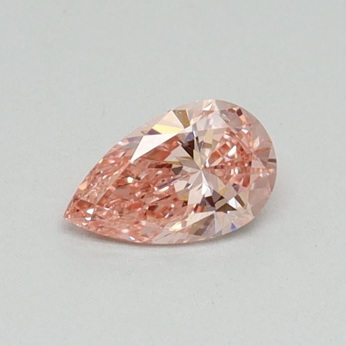 0.30 Ct. Fancy Vivid Pink Pear Lab Grown Diamond