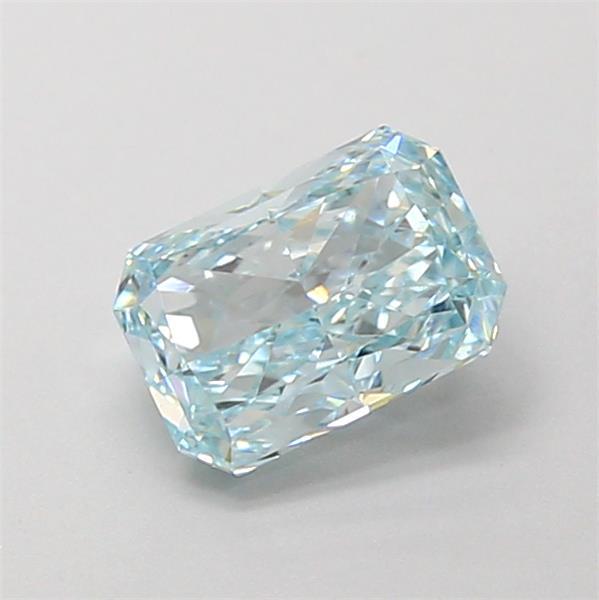 0.82 Ct. Fancy Intense Green Radiant Lab Grown Diamond