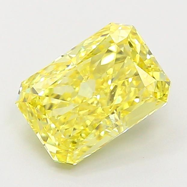2.09 Ct. Fancy Intense Yellow Radiant Lab Grown Diamond