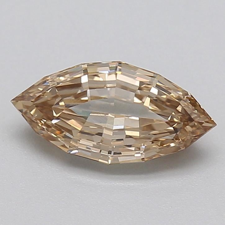 1.17 Ct. Light  Brown Marquise Lab Grown Diamond