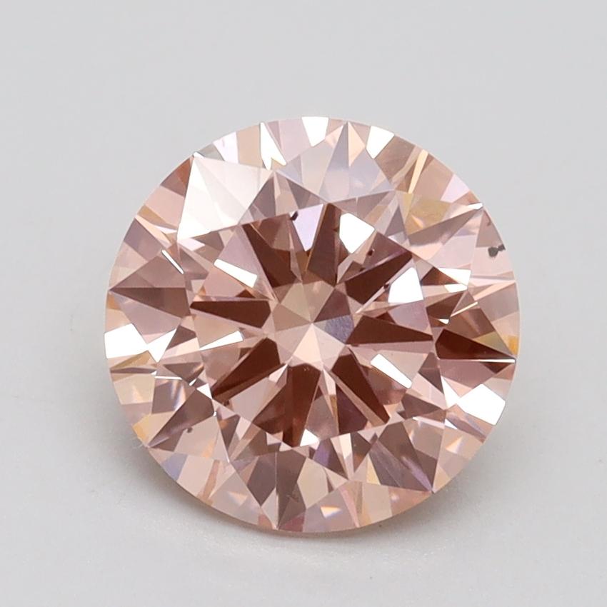 1.90 Ct. Fancy Intense Pink Round Lab Grown Diamond