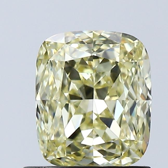 1.02 Ct. Fancy Yellow Cushion Lab Grown Diamond