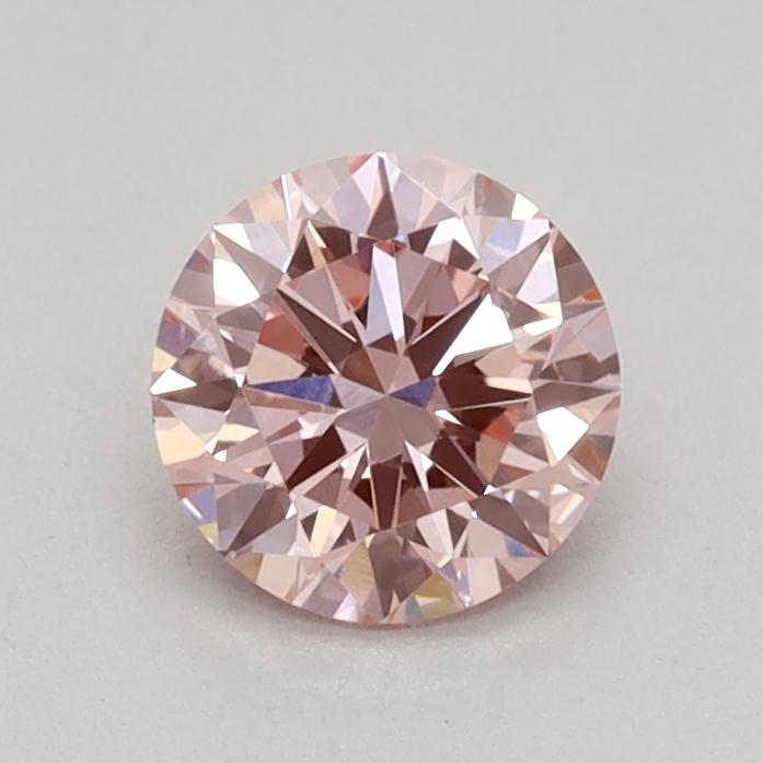 0.50 Ct. Fancy Intense Pink Round Lab Grown Diamond
