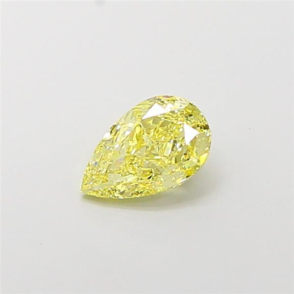 1.04 Ct. Fancy Intense Yellow Pear Lab Grown Diamond