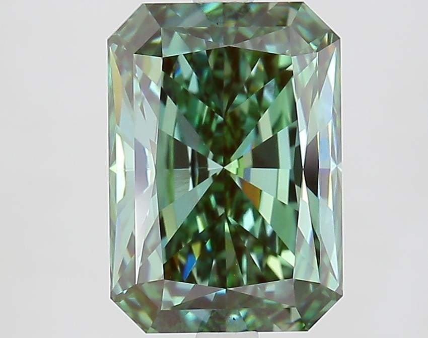 4.09 Ct. Fancy Vivid Pink Radiant Lab Grown Diamond