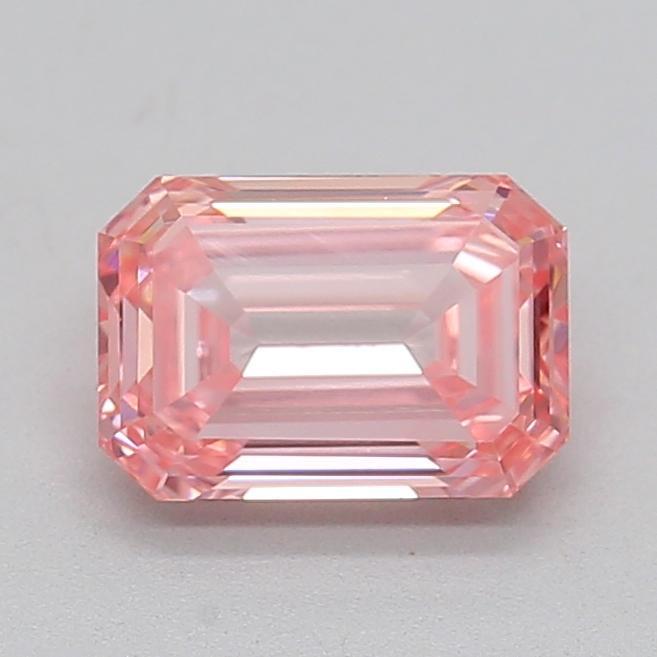 1.10 Ct. Fancy Vivid  Pink Emerald Lab Grown Diamond