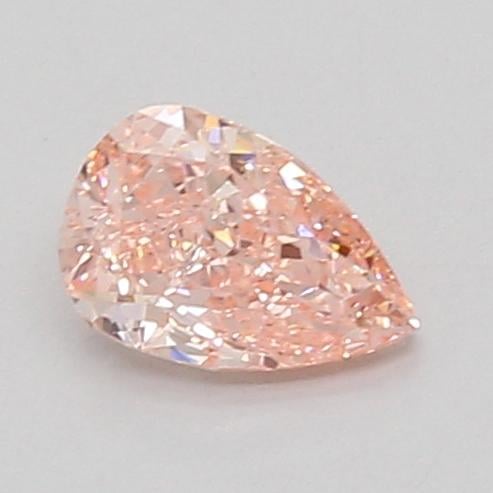 0.57 Ct. Fancy Vivid Pink Pear Lab Grown Diamond