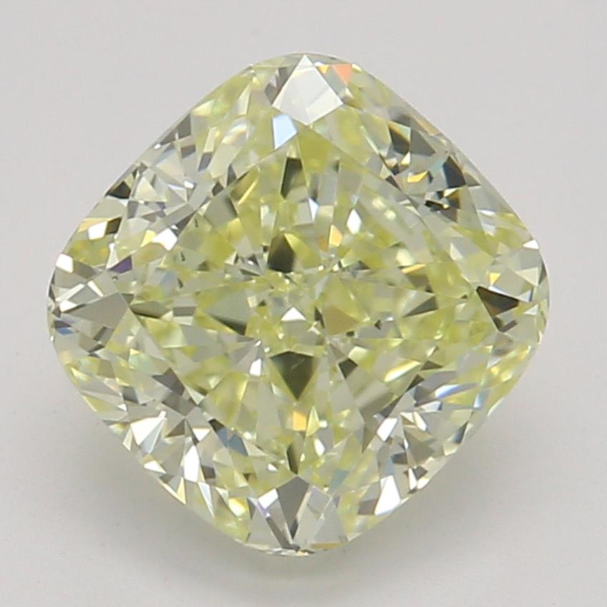 1.04 Ct. Fancy Light Yellow Cushion Diamond