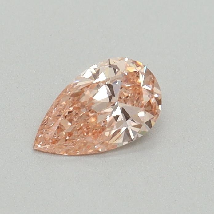 0.30 Ct. Fancy Intense Pink Pear Lab Grown Diamond