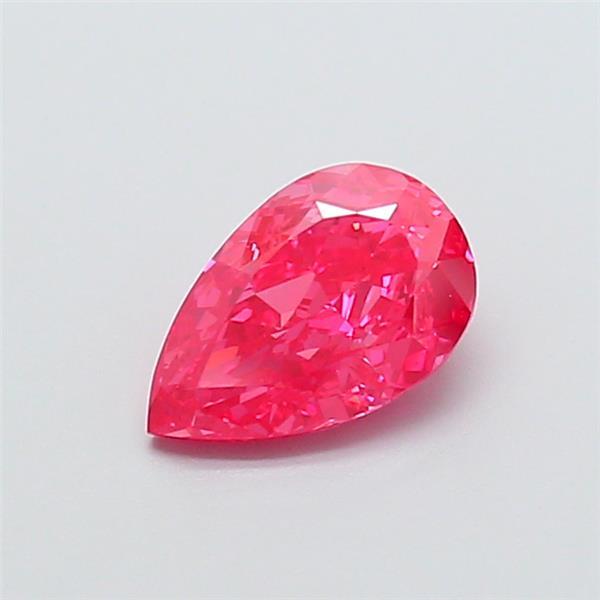 1.64 Ct. Fancy Vivid  Pink Pear Lab Grown Diamond
