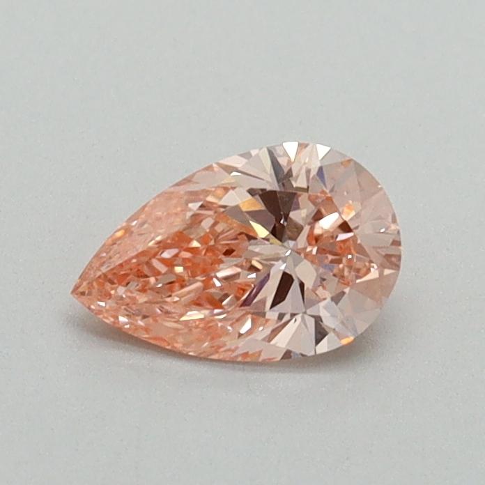0.40 Ct. Fancy Vivid Pink Pear Lab Grown Diamond