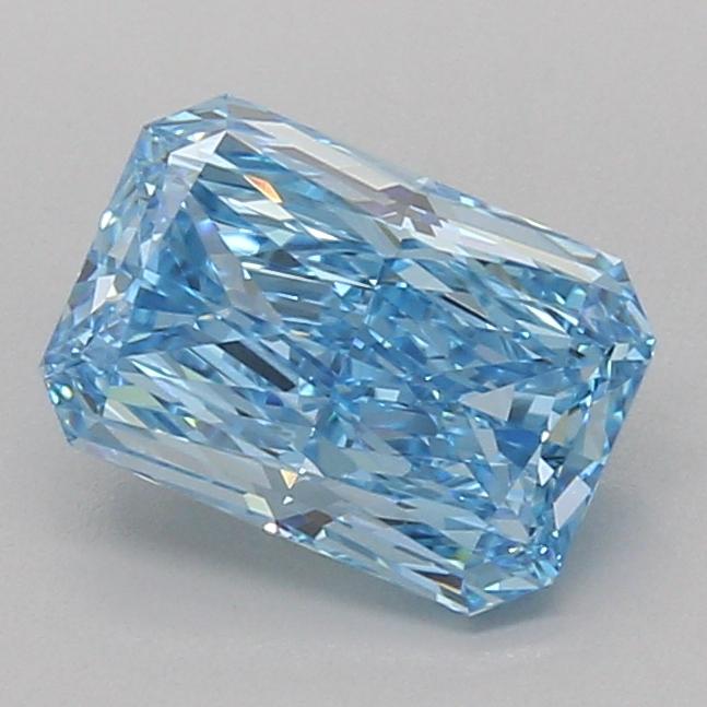 2.08 Ct. Fancy Vivid Blue Radiant Lab Grown Diamond