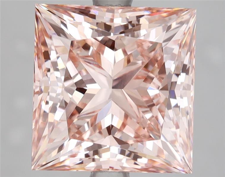 5.01 Ct. Fancy Intense Pink Princess Lab Grown Diamond