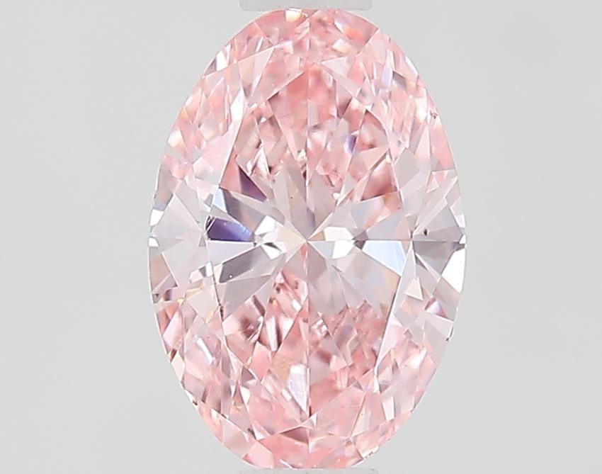 0.68 Ct. Fancy Pink Oval Lab Grown Diamond