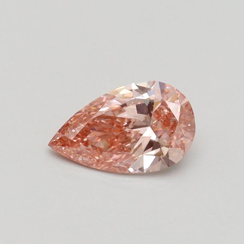 0.50 Ct. Fancy Intense Pink Pear Lab Grown Diamond