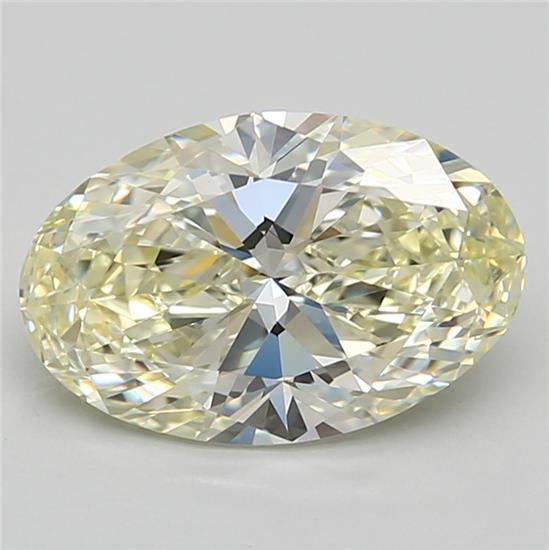 1.57 Ct. Fancy Yellow Oval Lab Grown Diamond