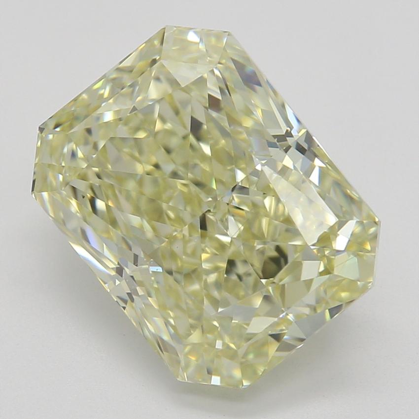 3.03 Ct. Fancy Light Yellow Radiant Diamond