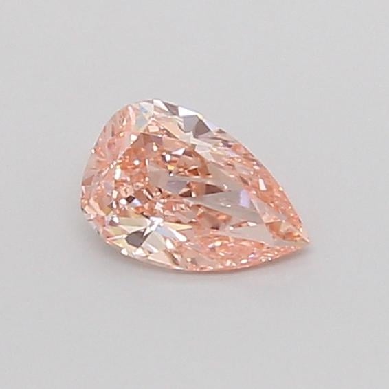 0.37 Ct. Fancy Vivid Pink Pear Lab Grown Diamond