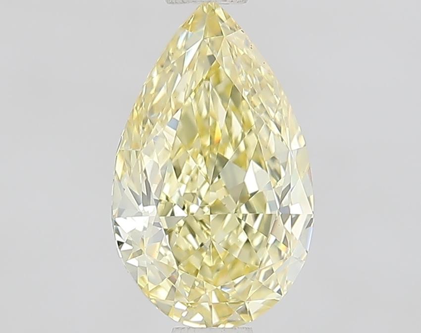 1.10 Ct. Fancy Intense Yellow Pear Lab Grown Diamond