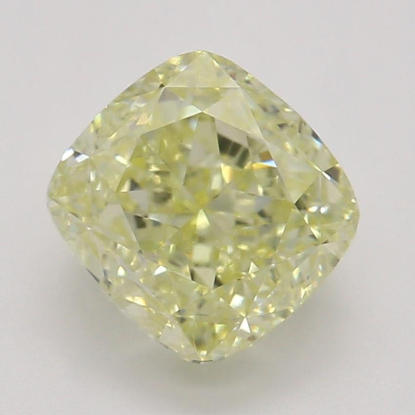 1.00 Ct. Fancy Yellow Cushion Diamond