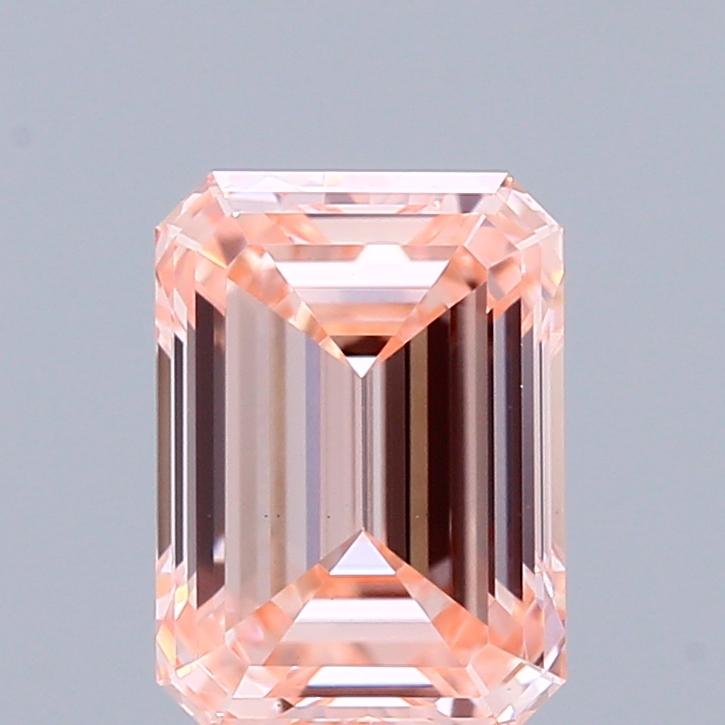 0.96 Ct. Fancy Intense  Pink Emerald Lab Grown Diamond