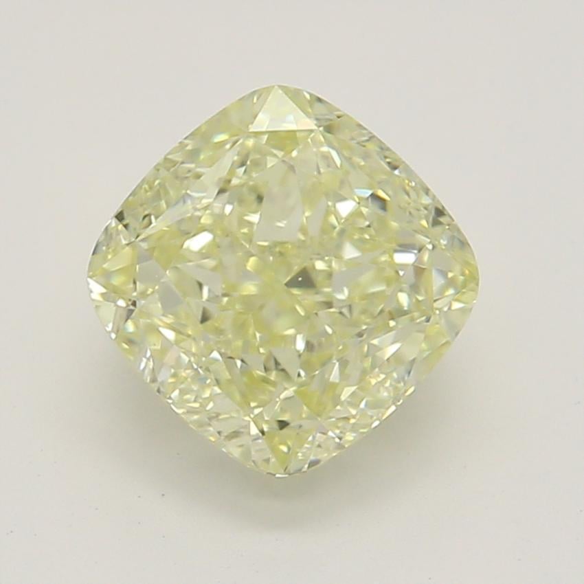 1.00 Ct. Fancy Light Yellow Cushion Diamond