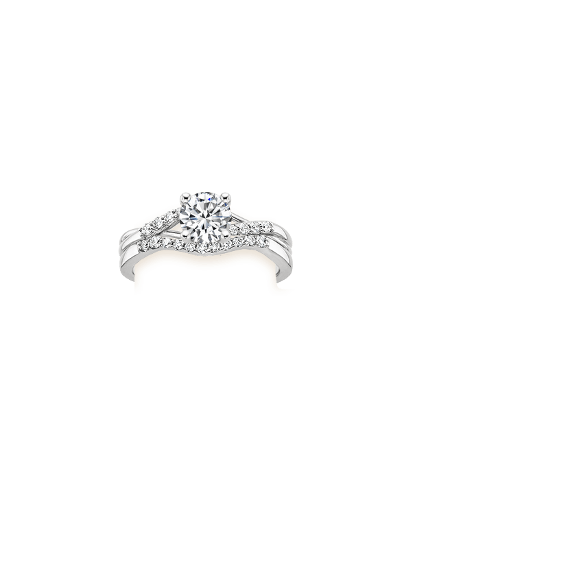 Chamise Contoured Diamond Ring Brilliant Earth