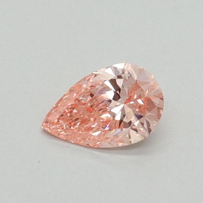 0.30 Ct. Fancy Vivid Pink Pear Lab Grown Diamond