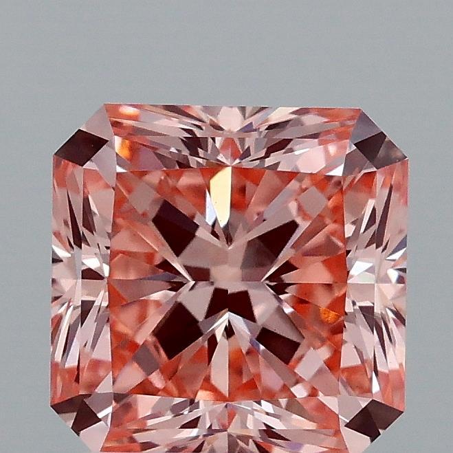 2.02 Ct. Fancy Vivid Pink Radiant Lab Grown Diamond