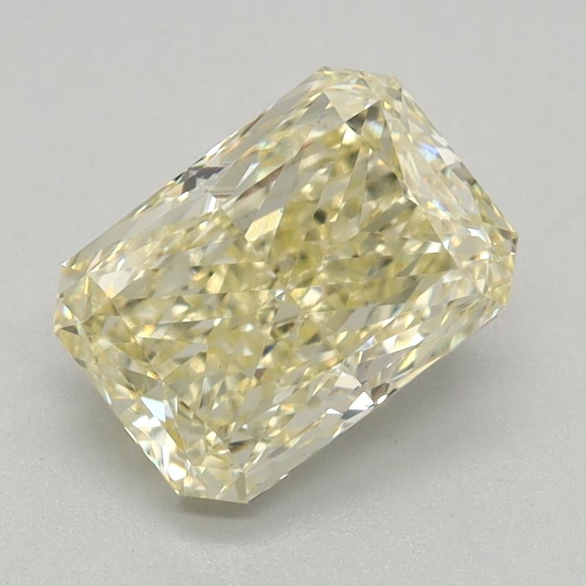 1.07 Ct. Fancy Light Yellow Radiant Lab Grown Diamond