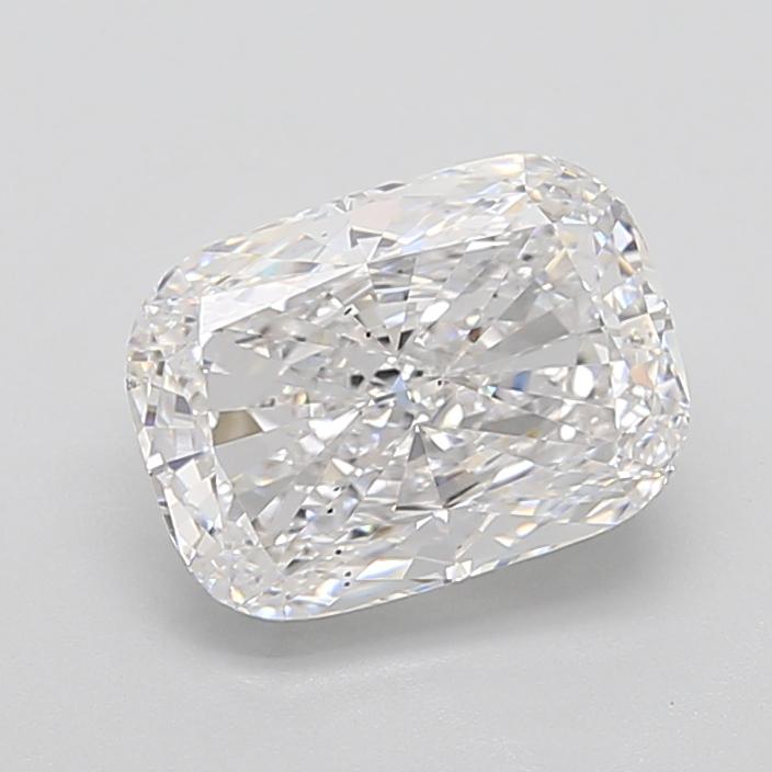 4.20 Ct. Fancy Intense Yellow Cushion Lab Grown Diamond