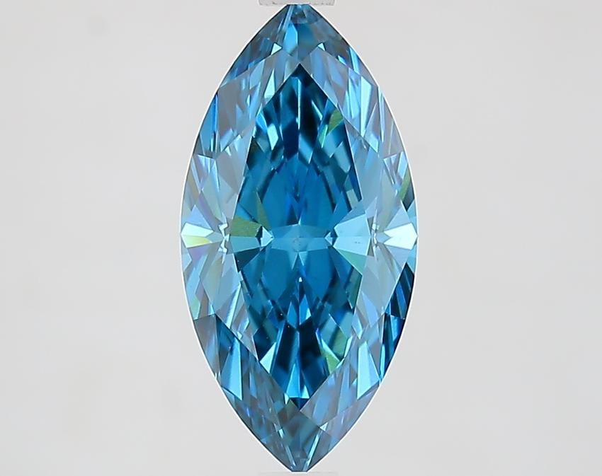 2.07 Ct. Fancy Vivid Pink Marquise Lab Grown Diamond