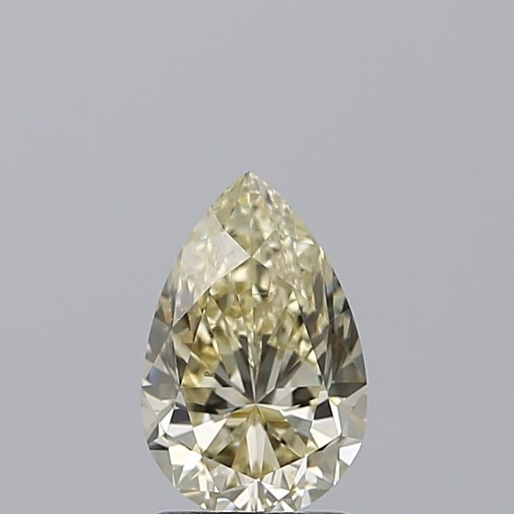 1.50 Ct. Fancy Light Yellow Pear Diamond