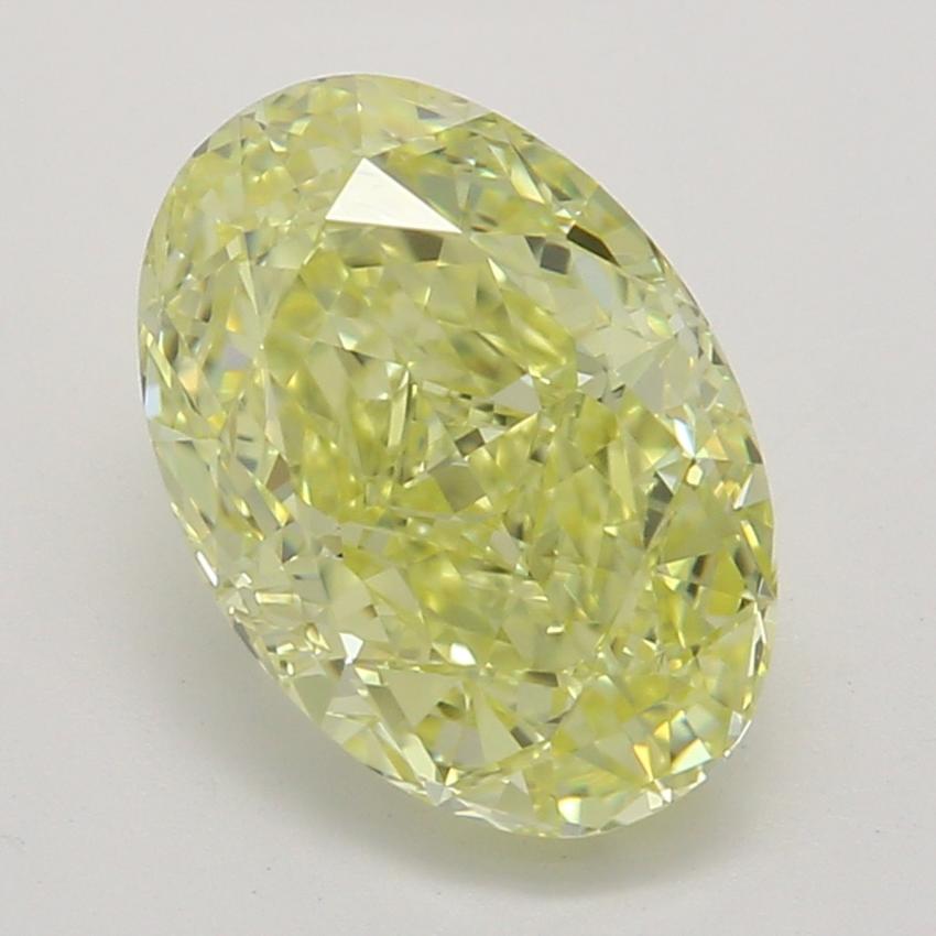 1.27 Ct. Fancy Yellow Oval Diamond