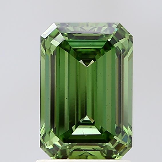 1.86 Ct. Fancy Vivid  Green Emerald Lab Grown Diamond