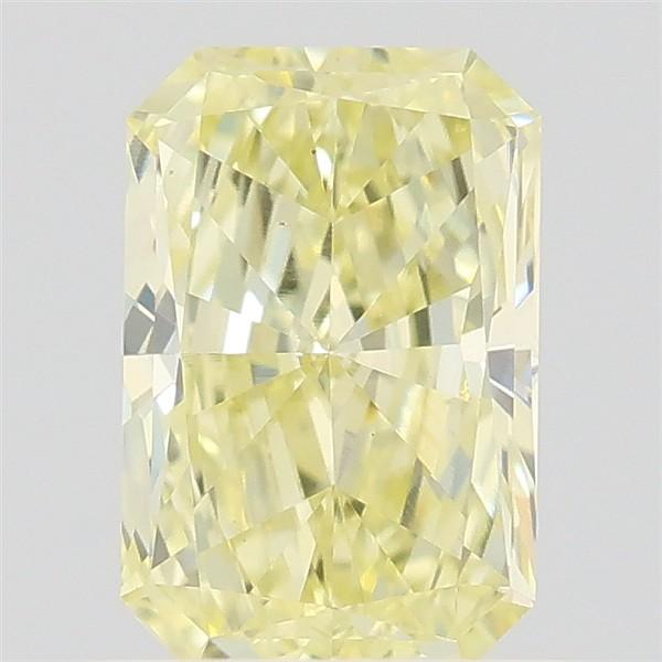 0.66 Ct. Fancy Intense Yellow Radiant Lab Grown Diamond