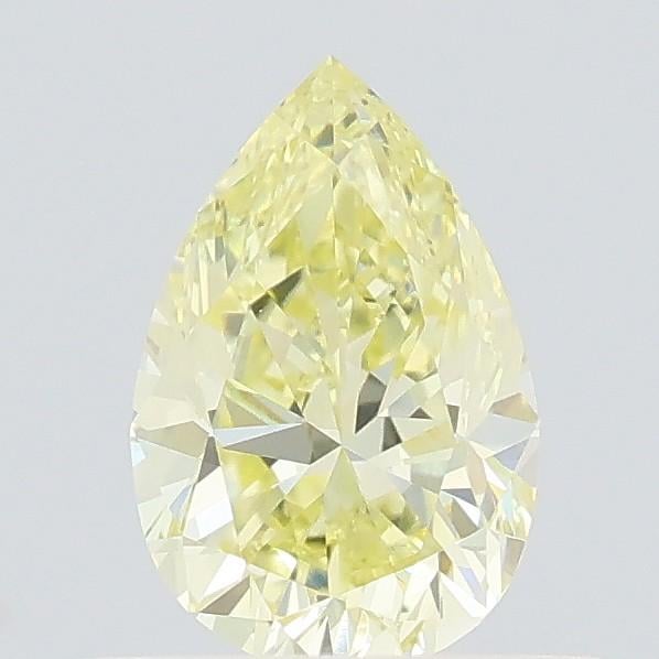 0.54 Ct. Fancy Yellow Pear Lab Grown Diamond
