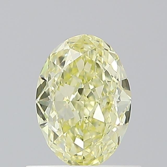 0.70 Ct. Fancy  Yellow Oval Diamond