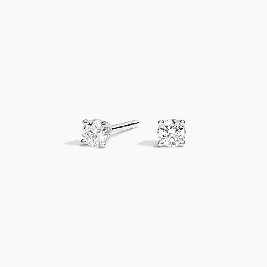 Brilliant Earth Diamond Stud Earrings 1 6 ct. tw. 14K White Gold