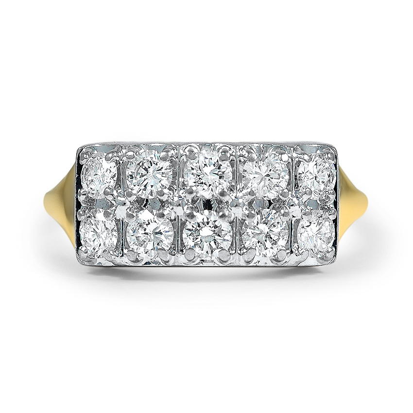 Retro Diamond Vintage Ring