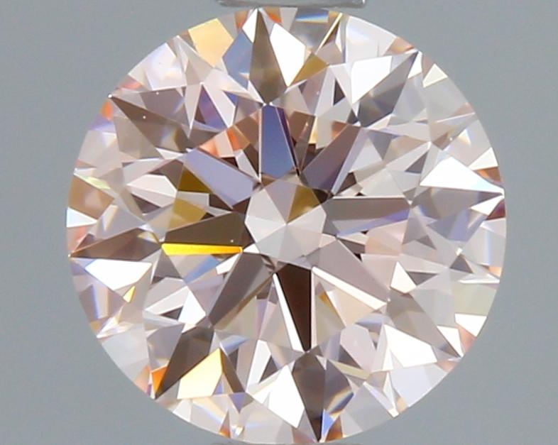 0.63 Ct. Fancy Pink Round Lab Grown Diamond