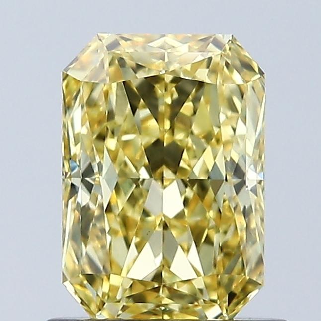 1.06 Ct. Fancy Vivid Yellow Radiant Lab Grown Diamond
