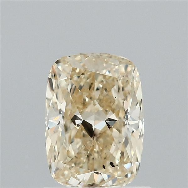 1.15 Ct. Fancy Intense Yellow Cushion Lab Grown Diamond