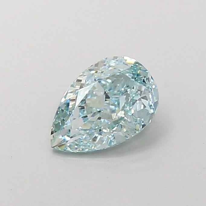 1.02 Ct. Fancy Vivid Blue Pear Lab Grown Diamond