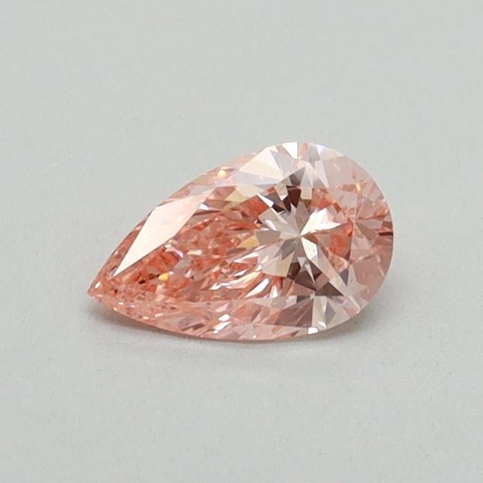0.30 Ct. Fancy Vivid Pink Pear Lab Grown Diamond