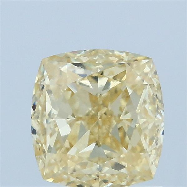1.51 Ct. Fancy Yellow Cushion Lab Grown Diamond