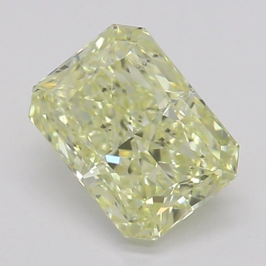 0.58 Ct. Fancy Yellow Radiant Diamond