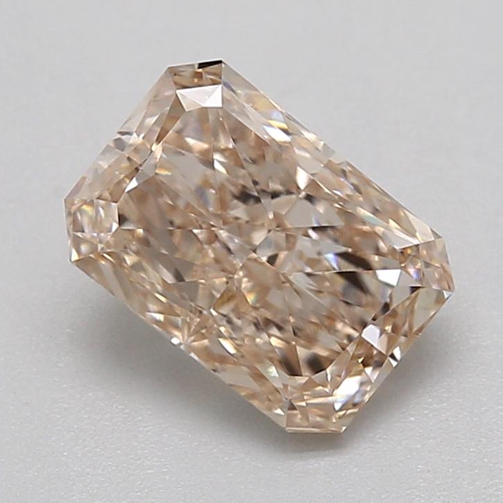 1.00 Ct. Very Light  Brown Radiant Lab Grown Diamond